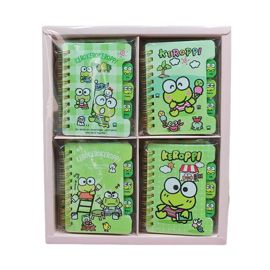 Libreta con separadores Keroppi