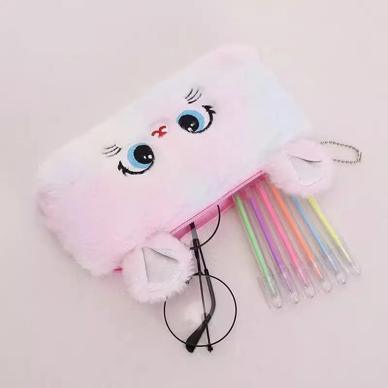 Estuche gatito peluche