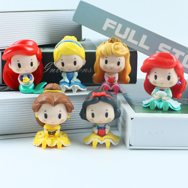 Figurita colección "Princesas Disney chibi"