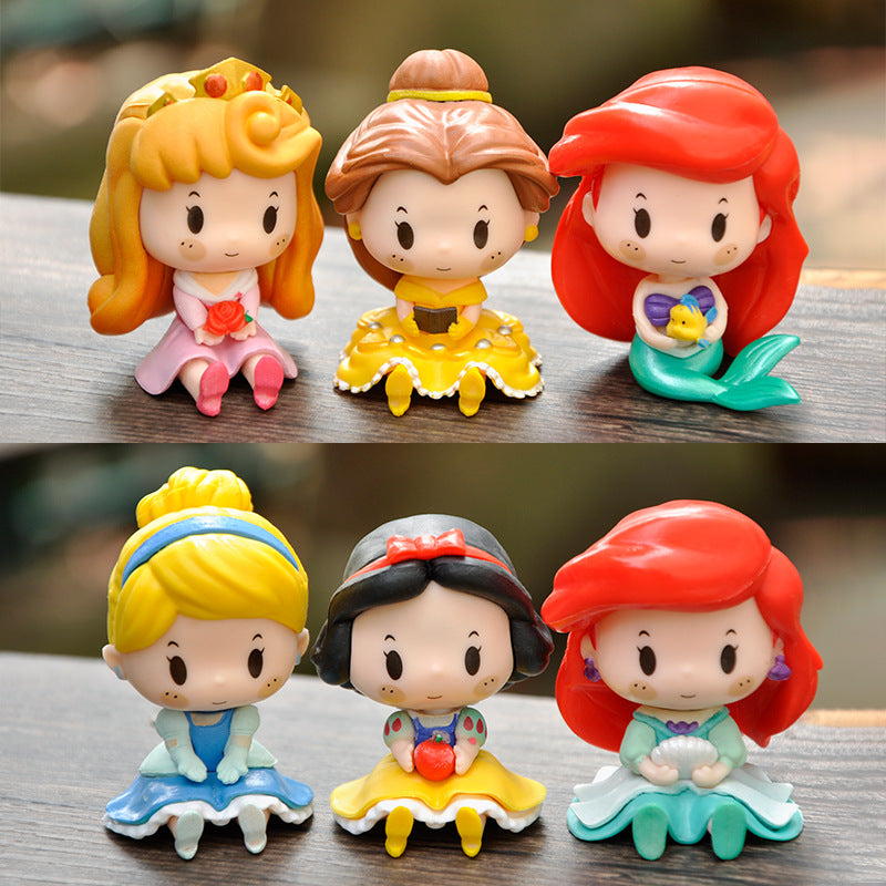 Figurita colección "Princesas Disney chibi"