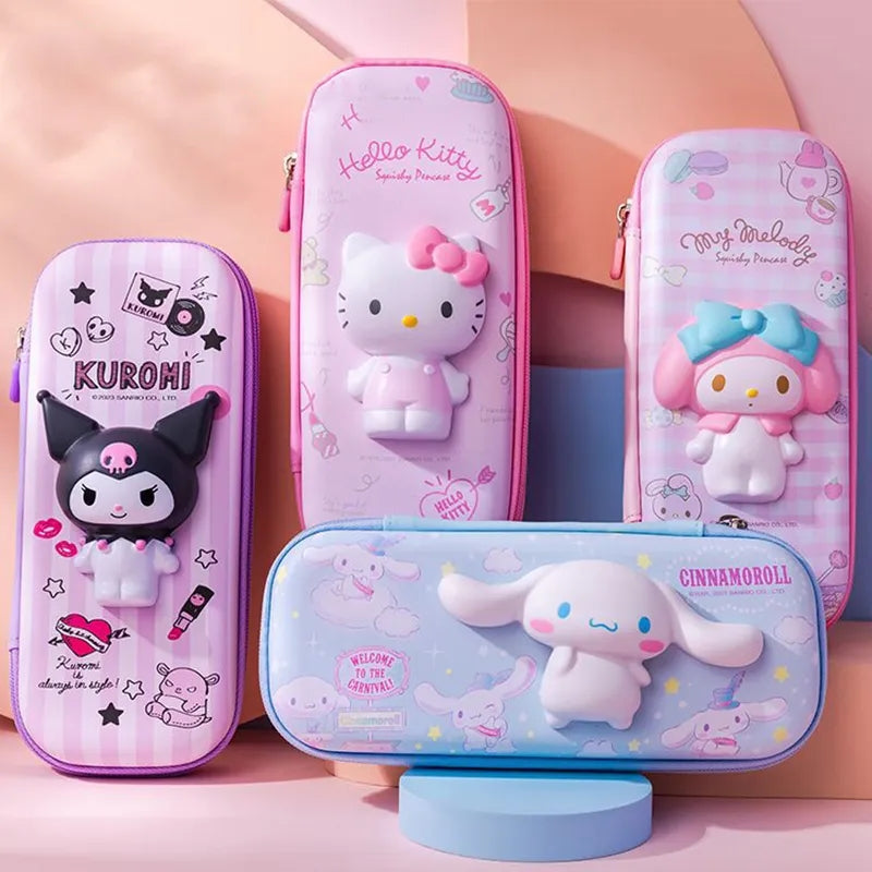 Estuche "squishy" 3D Sanrio