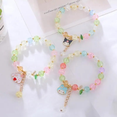 Brazalete cristal de colores Sanrio