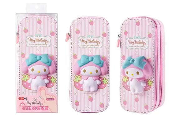 Estuche "squishy" 3D Sanrio