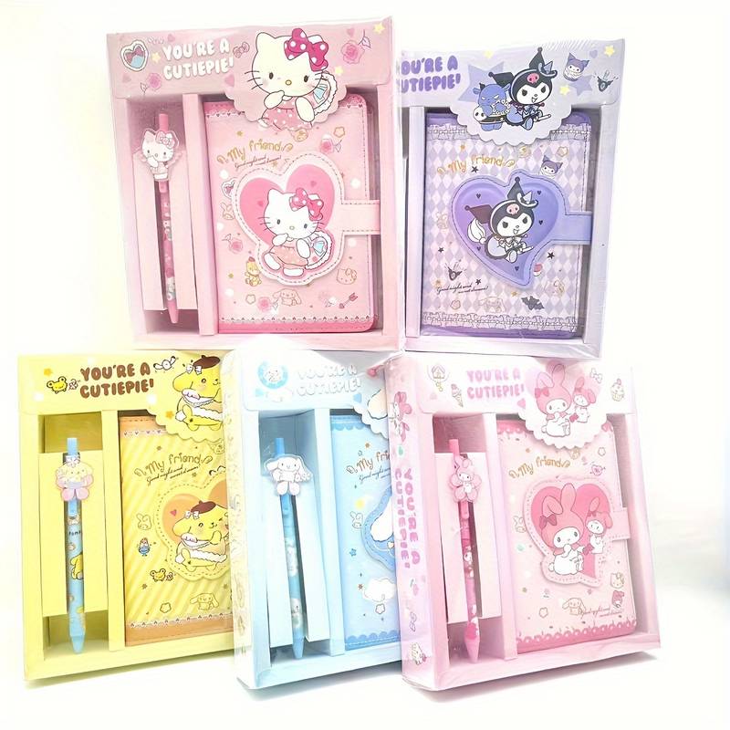 Pack de cuaderno con bolígrafo Sanrio