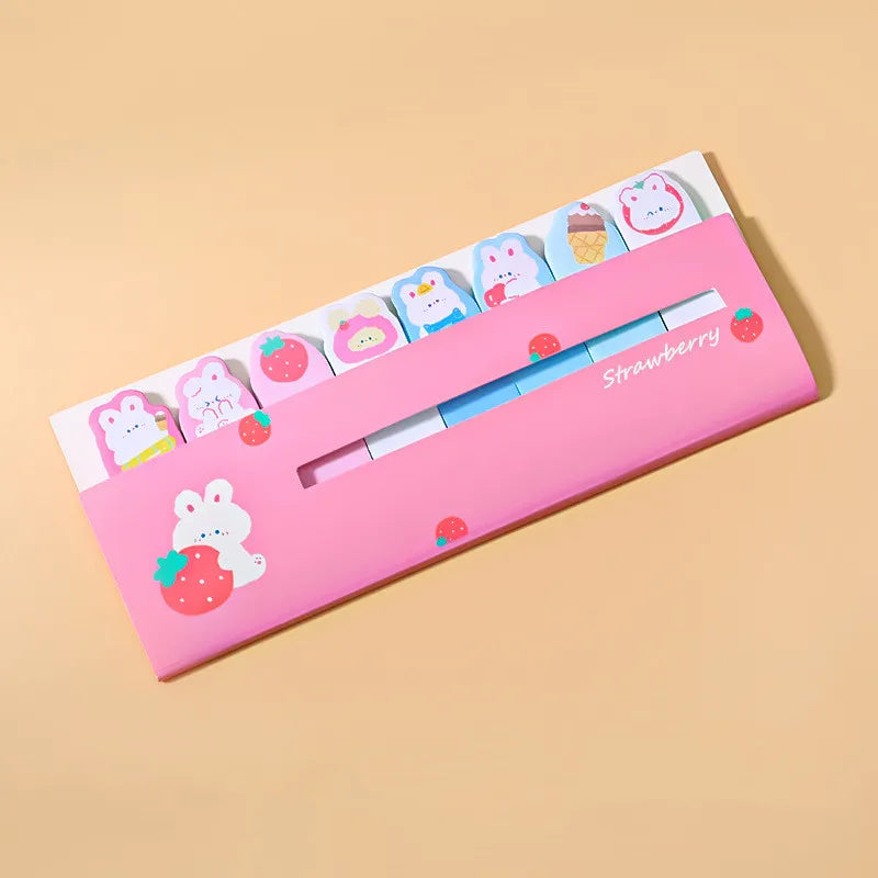 Notas adhesivas de animales kawaii