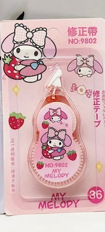 Tipex Sanrio pastel