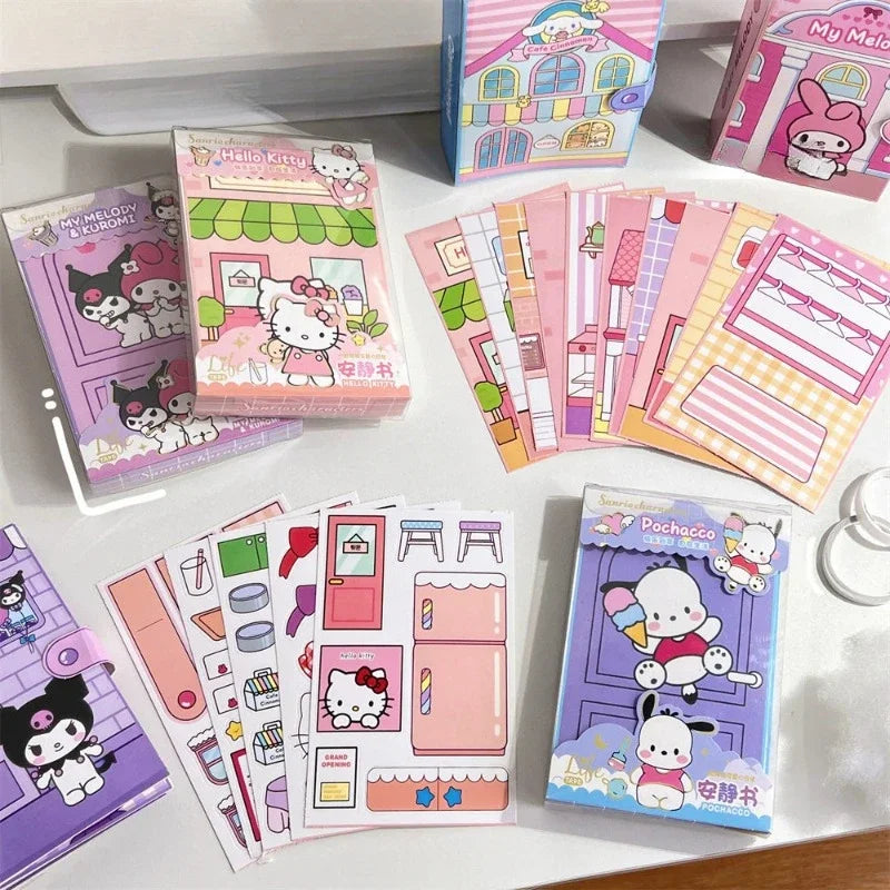 Libro educativo para crear y montar de Sanrio