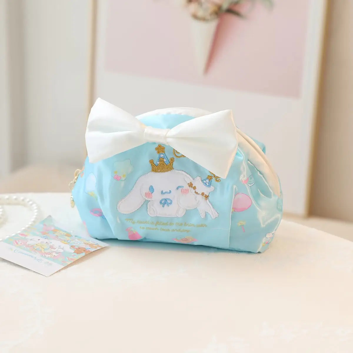 Neceser lacito cute Cinnamoroll