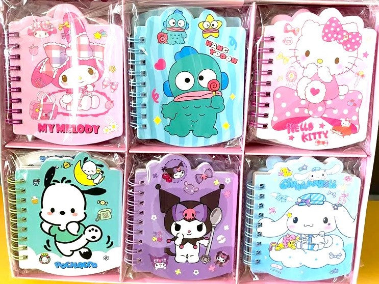 Mini libreta amigos Sanrio