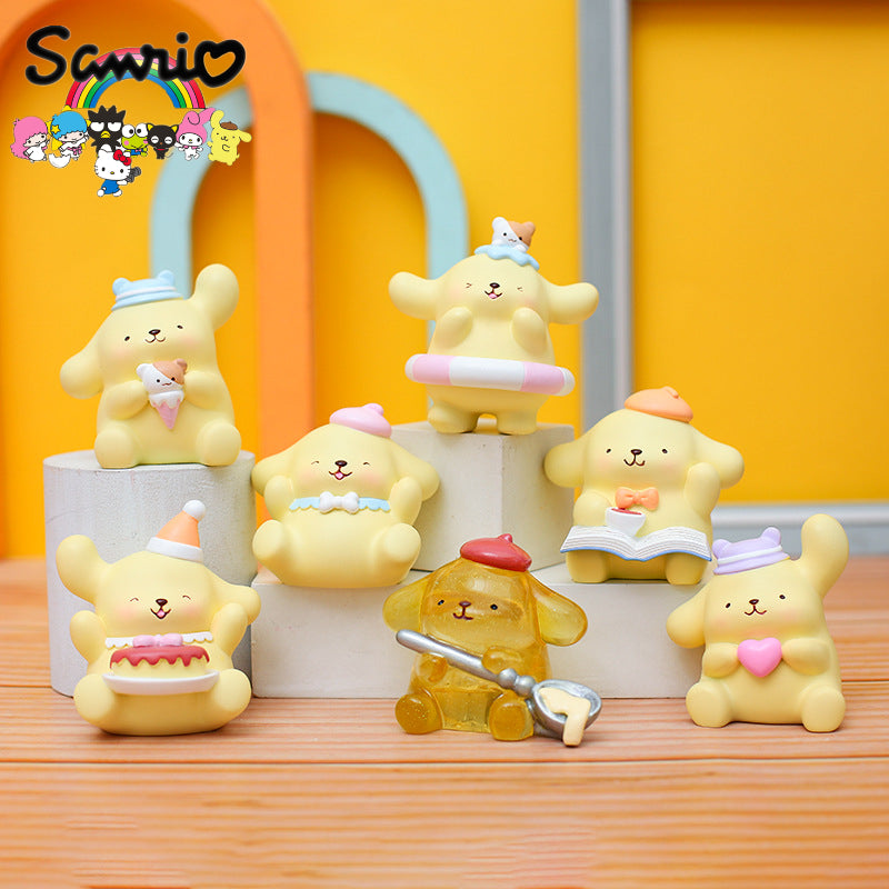 Colección sorpresa Pompompurin "Candy pudding dog"