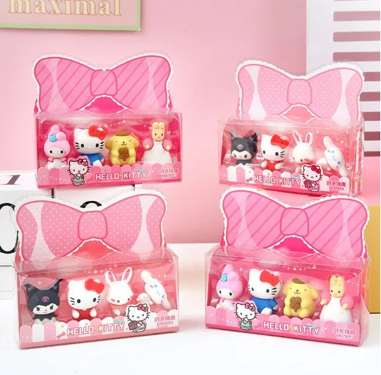 Pack de gomas 3D Sanrio