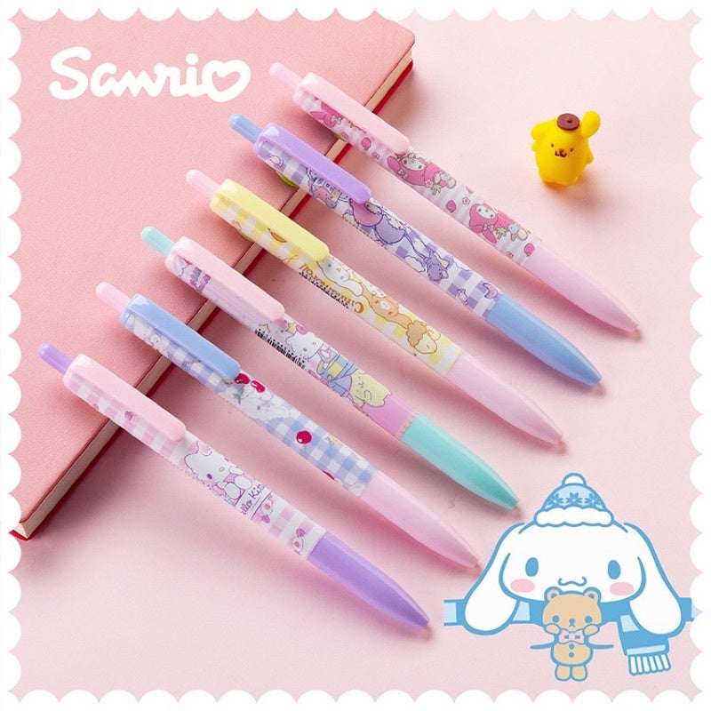 Bolígrafo de tinta negra Sanrio (varios diseños)