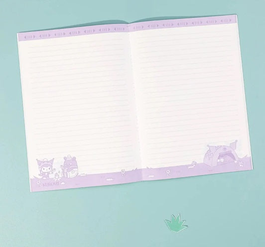 Libreta tapa blanda Sanrio camping