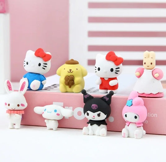 Pack de gomas 3D Sanrio