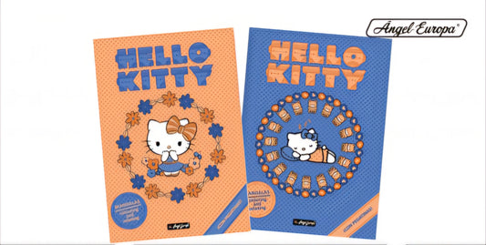 Libro grueso de mandalas y pegatinas Hello Kitty