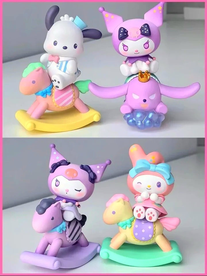 Colección personajes Sanrio con balancín