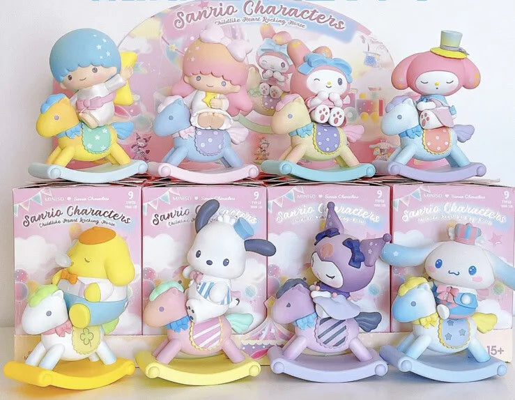 Colección personajes Sanrio con balancín