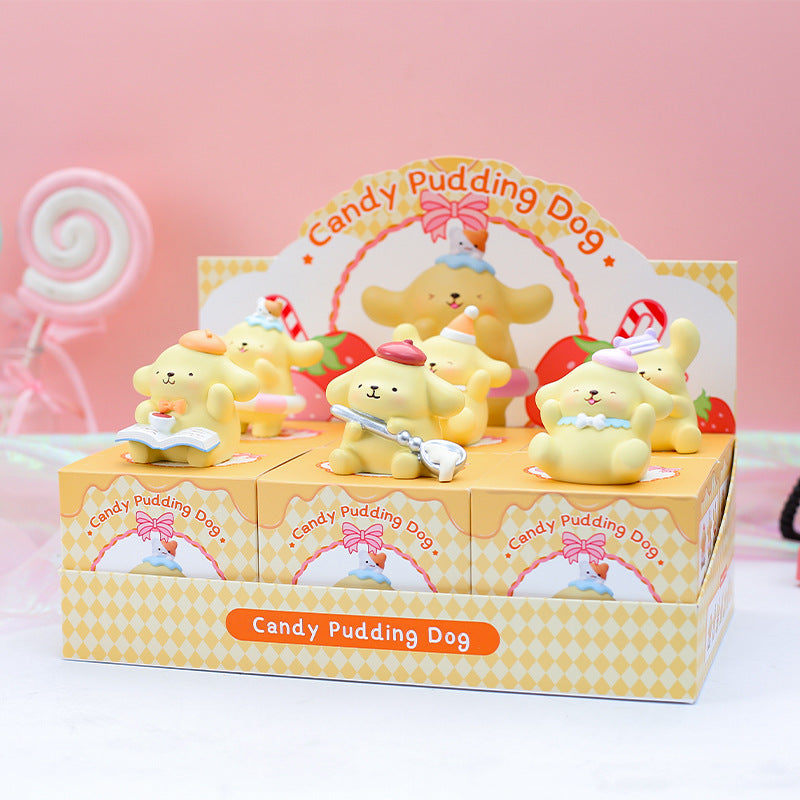 Colección sorpresa Pompompurin "Candy pudding dog"