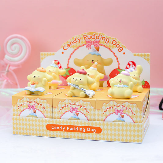 Colección sorpresa Pompompurin "Candy pudding dog"