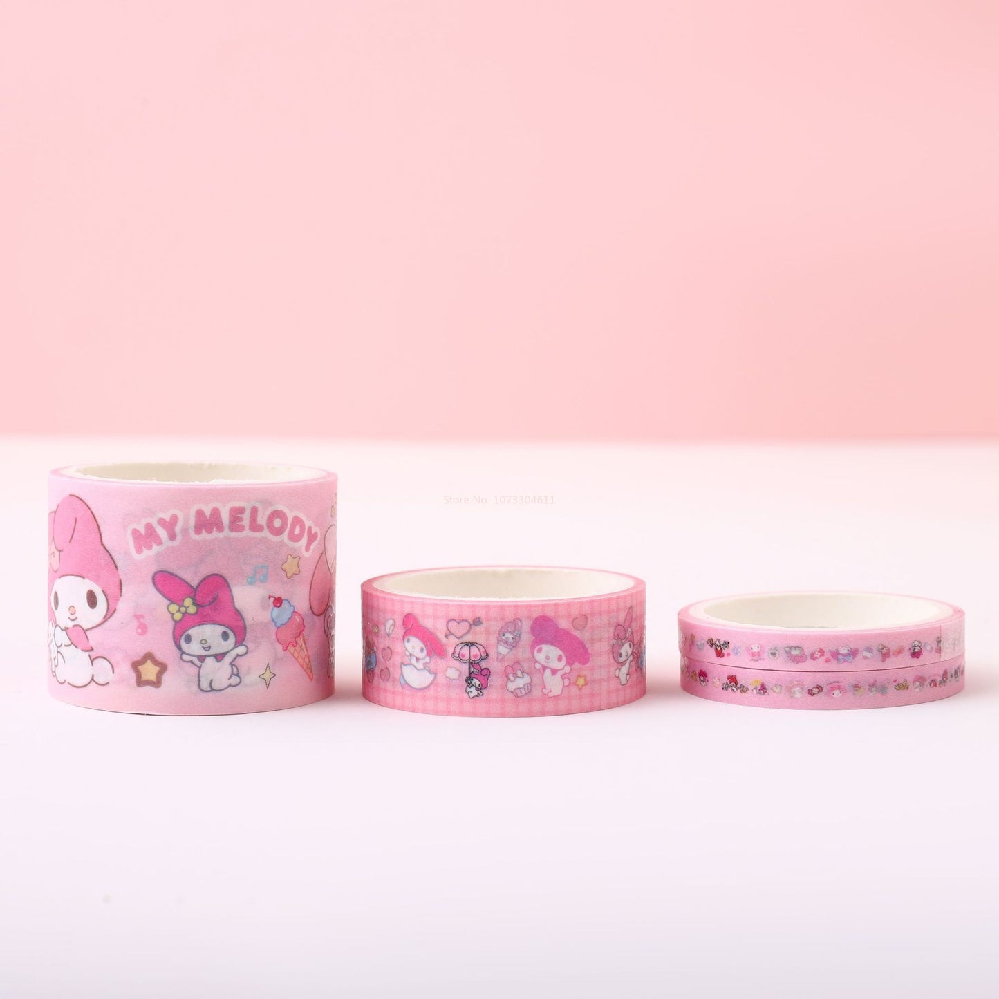 Conjunto de washitapes Sanrio