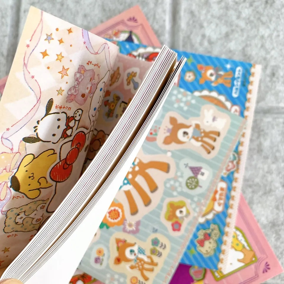 Libro de pegatinas variadas Sanrio