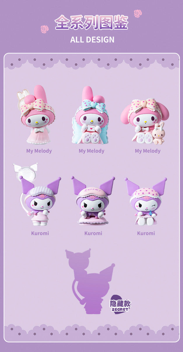 Colección fiesta de pijamas Kuromi y Melody