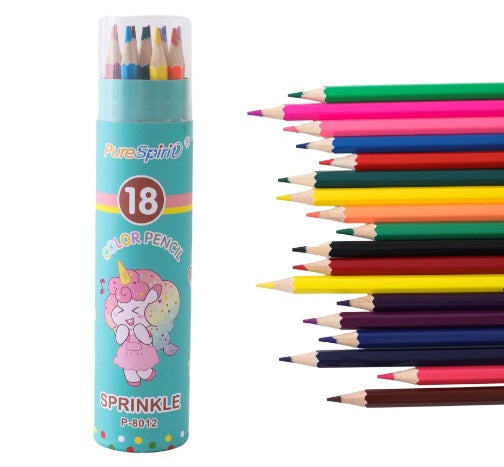 Lapiceros de colores unicornio kawaii